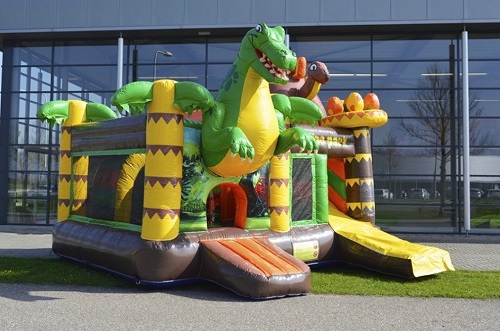 Hüpfburg Multiplay Dinosauirier mieten