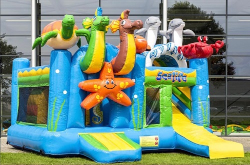 Hüpfburg Multiplay Seaworld mieten